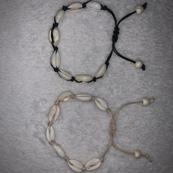 Cowrie Shell Anklets - Picture 2 of 2